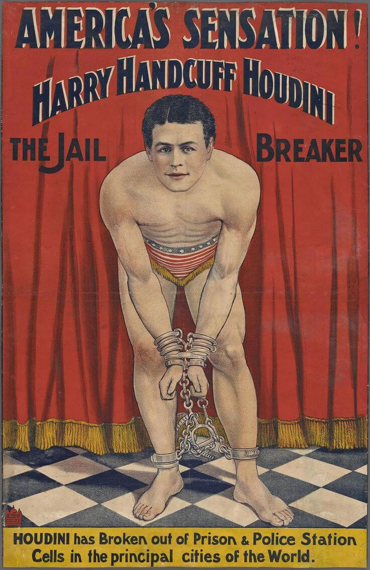 Apócrifa Art Magazine, Harry Houdini