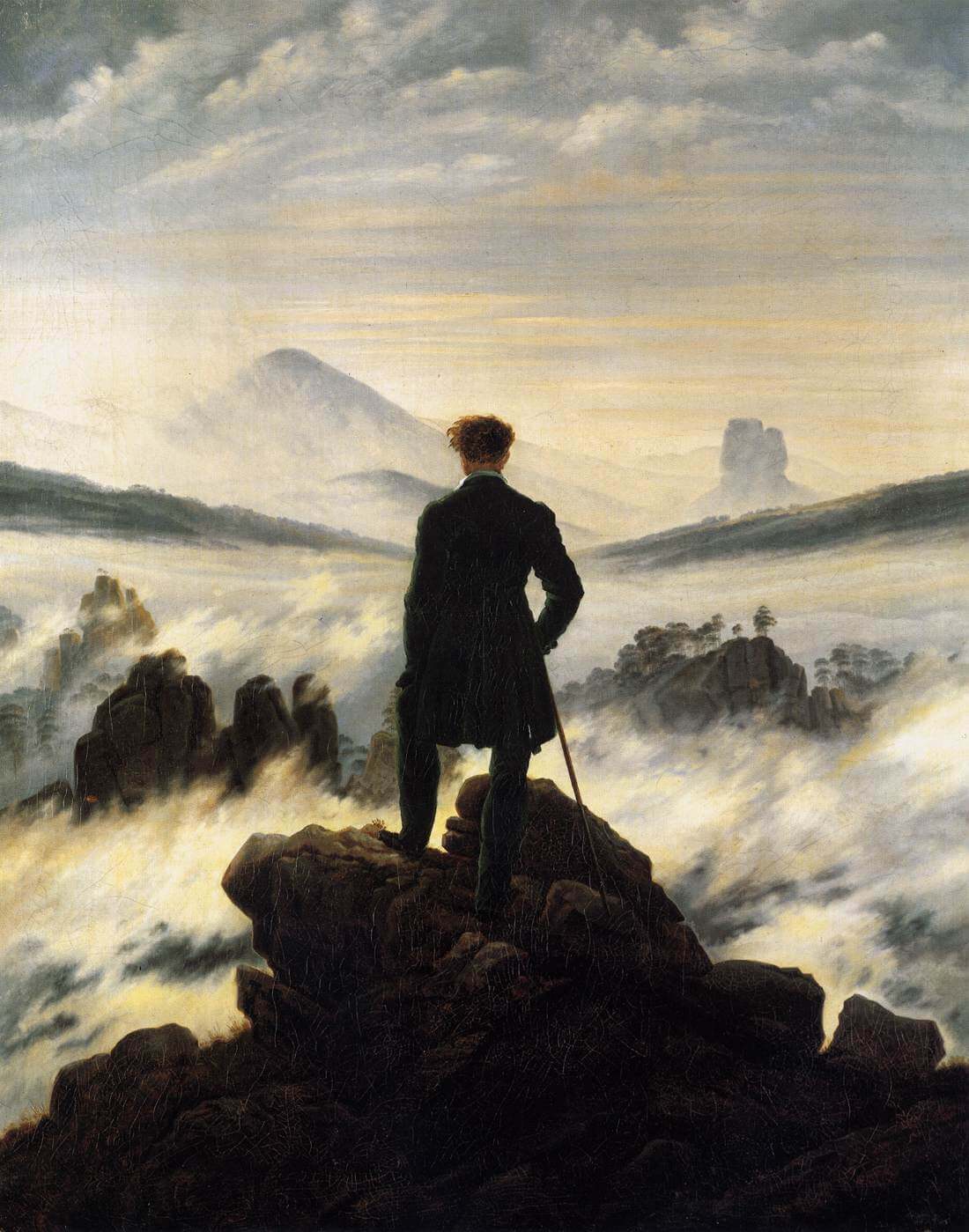 Naturaleza Romanticismo, Caspar David Friedrich