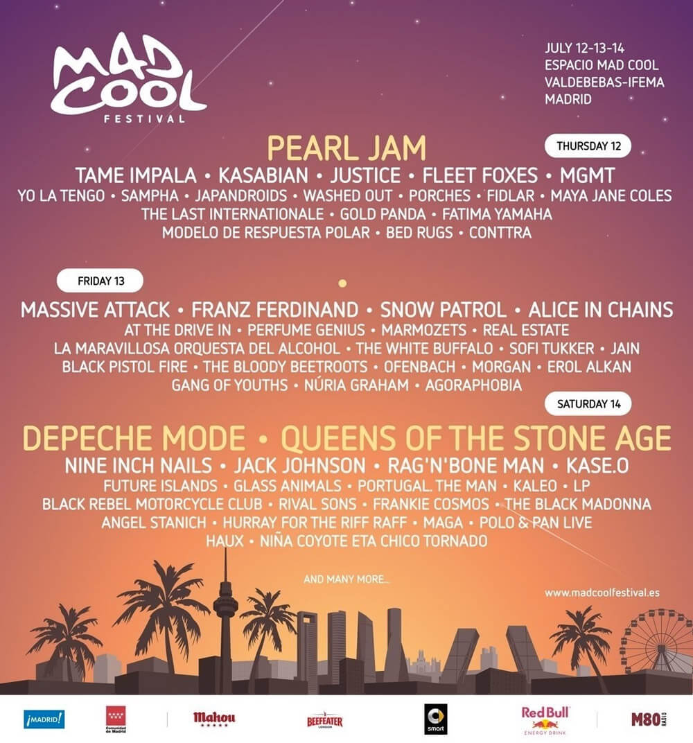 Mad Cool Festival Madrid